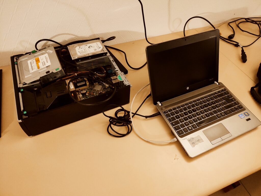 Reconditionnement informatique EBECOB - Diagnostique sur pc portable