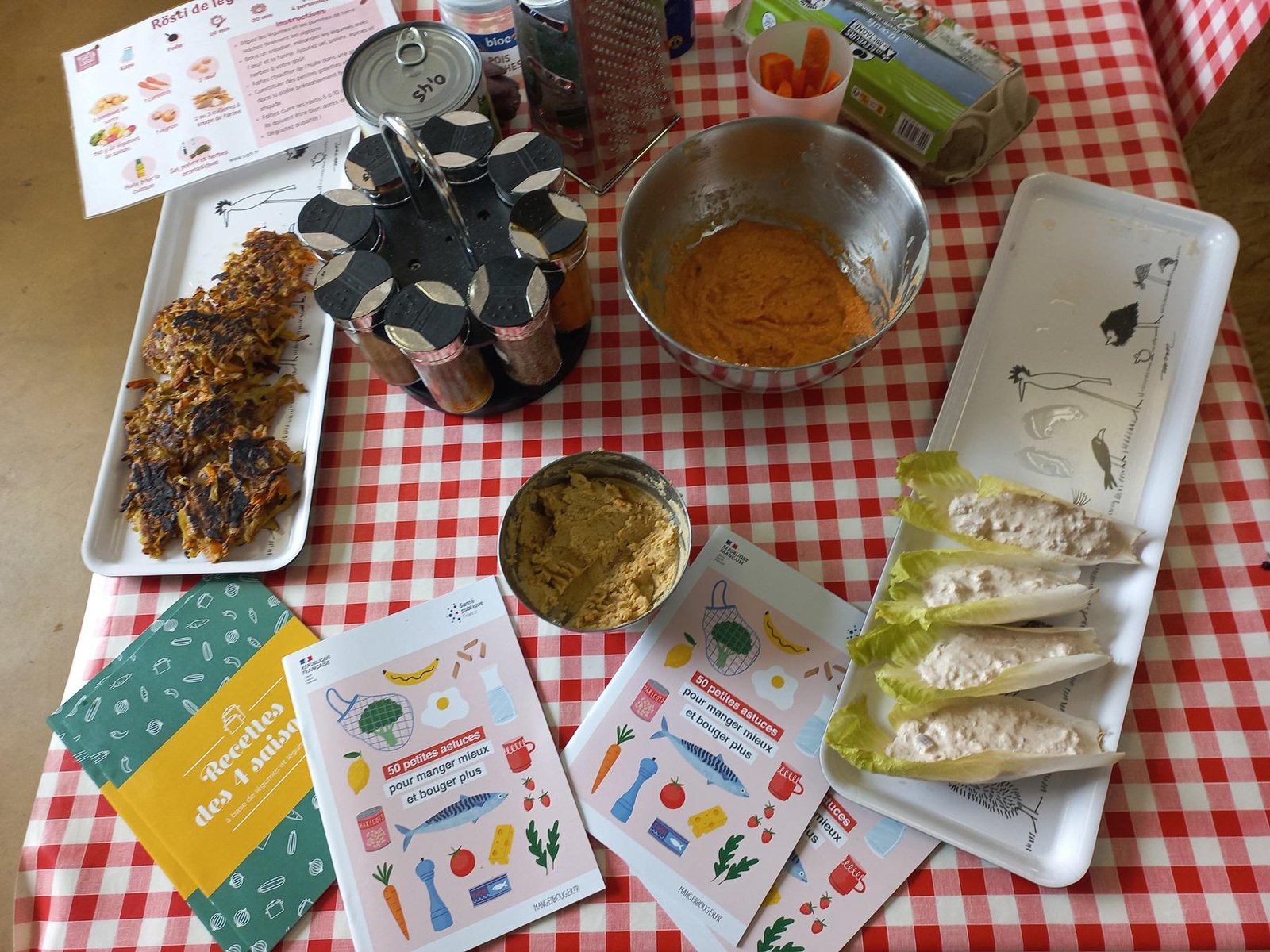 Animation cuisine association Aux Gouts du Jour