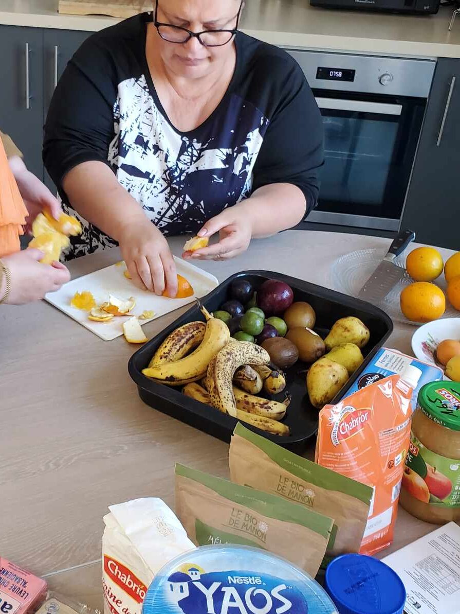 Ateliers bénéficiaires côté cuisine EBECOB