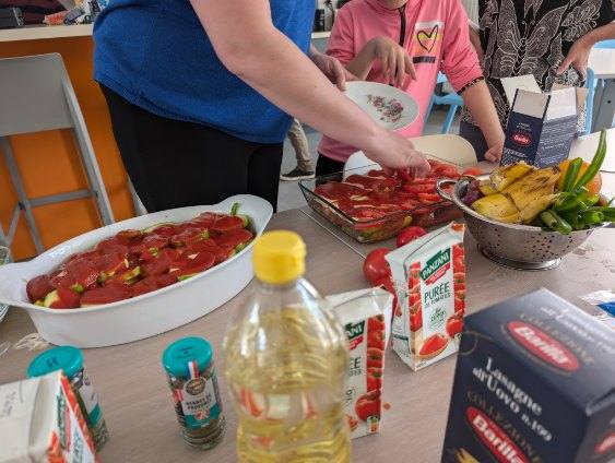 Ateliers bénéficiaires côté cuisine EBECOB