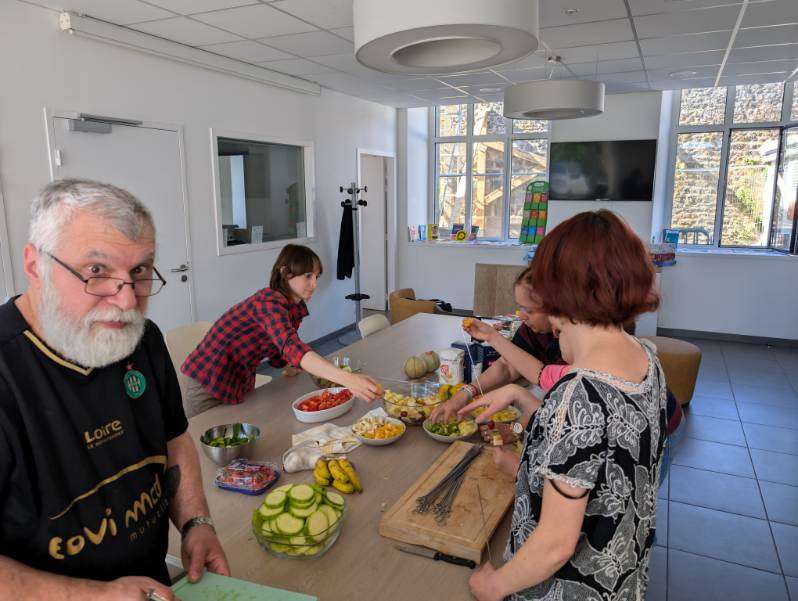 Ateliers bénéficiaires côté cuisine EBECOB