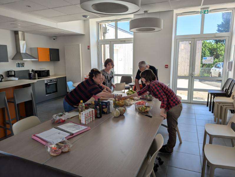 Ateliers bénéficiaires côté cuisine EBECOB