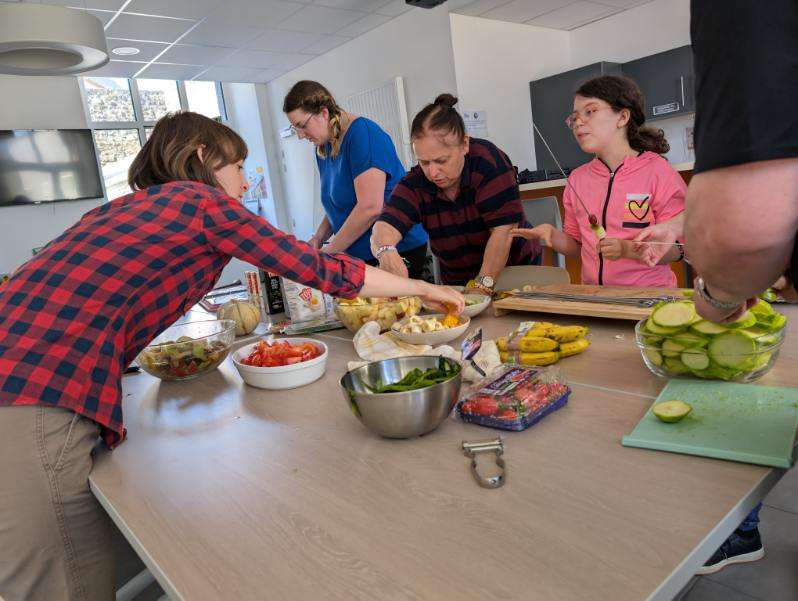 Ateliers bénéficiaires côté cuisine EBECOB