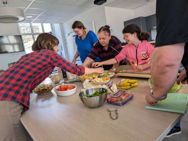 Ateliers bénéficiaires côté cuisine EBECOB