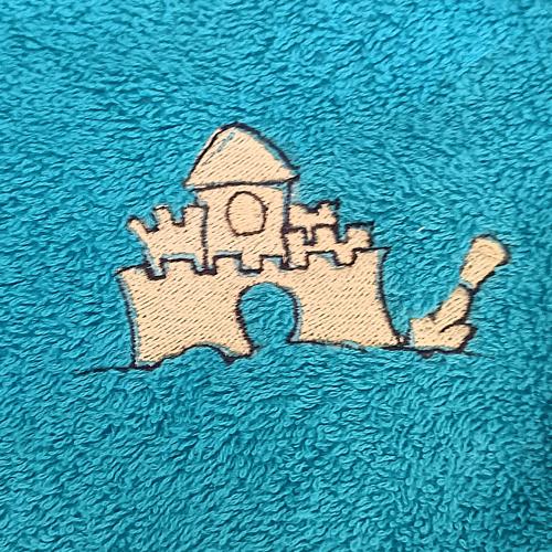 Broderie Château de Sable