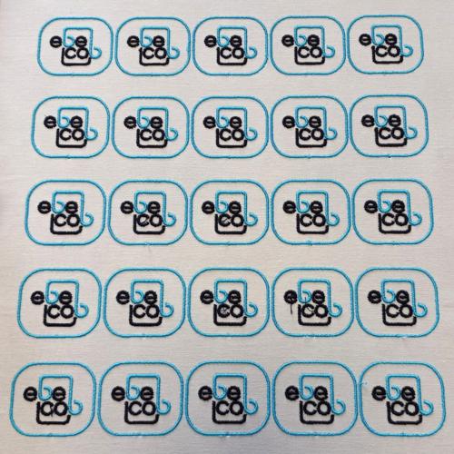 Etiquettes brodées EBECOB